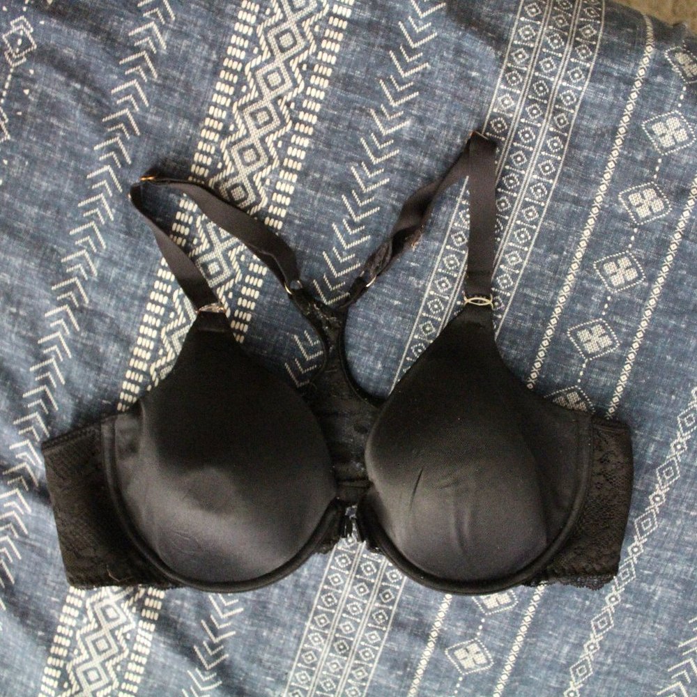 Black Lace Bra